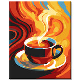 Painting by Numbers Still Life Coffee Cup